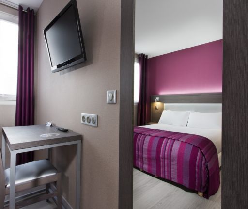 Hotel des Pavillons Paris  大床房