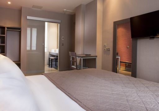 Hotel des Pavillons Paris  大床加床房