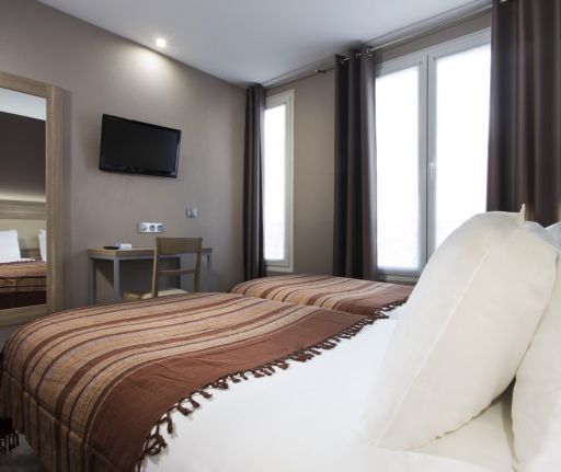Hotel des Pavillons Paris  双人房